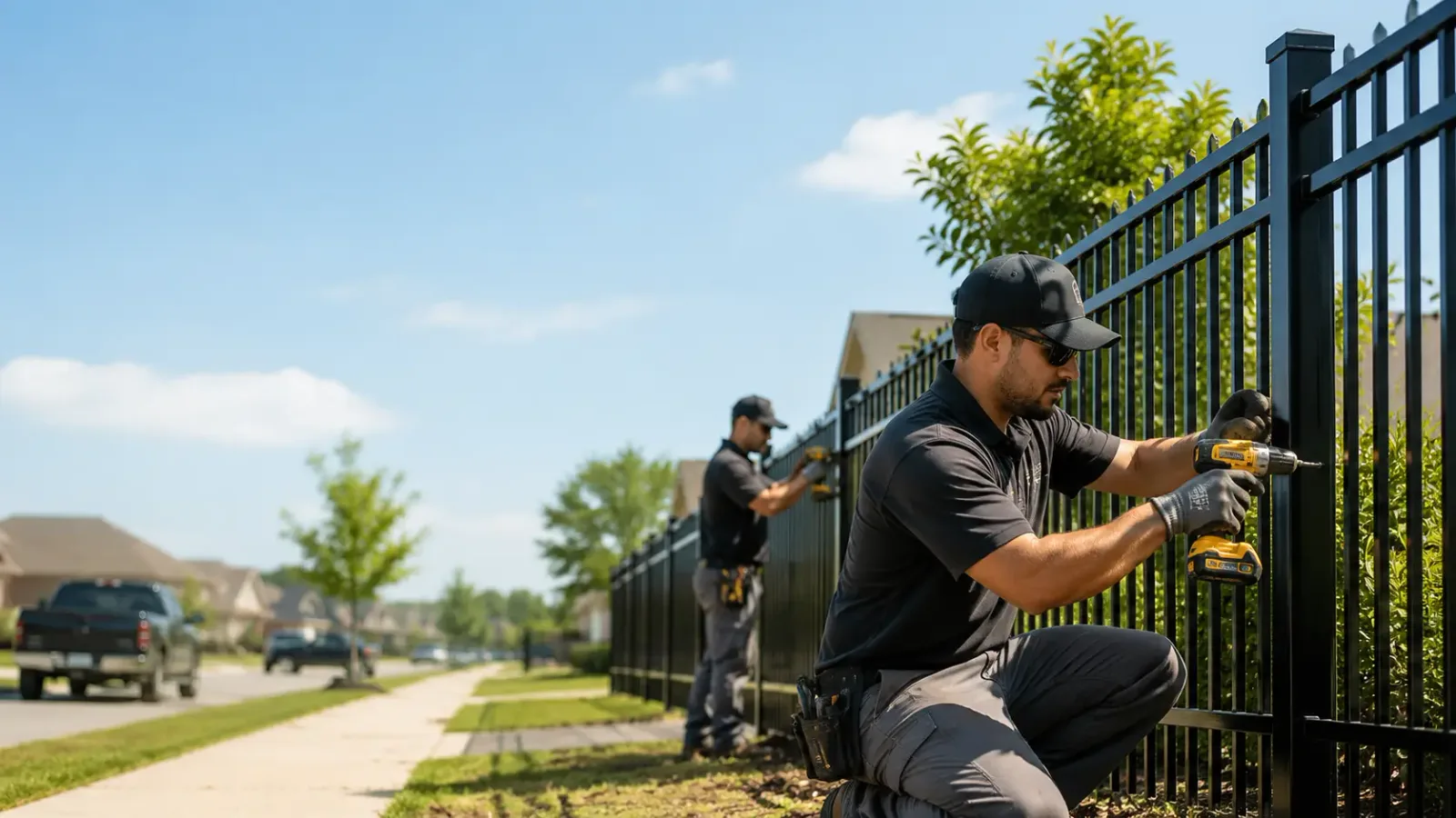 Metal Fence Installation in Donaldson, AR